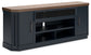 Landocken XL TV Stand w/Fireplace Option