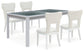 Chalanna Dining Table and 4 Chairs