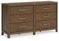 Cabalynn King Panel Bed with Dresser and Nightstand