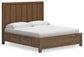 Cabalynn King Panel Bed with Dresser and Nightstand