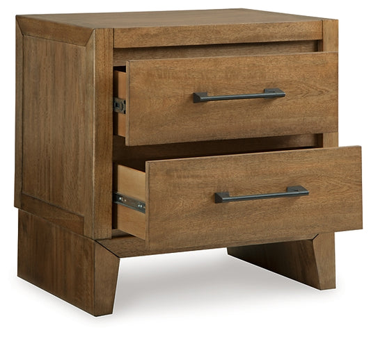 Sherbana Two Drawer Night Stand