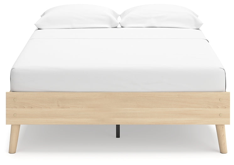 Cabinella Full Platform Bed with 2 Nightstands