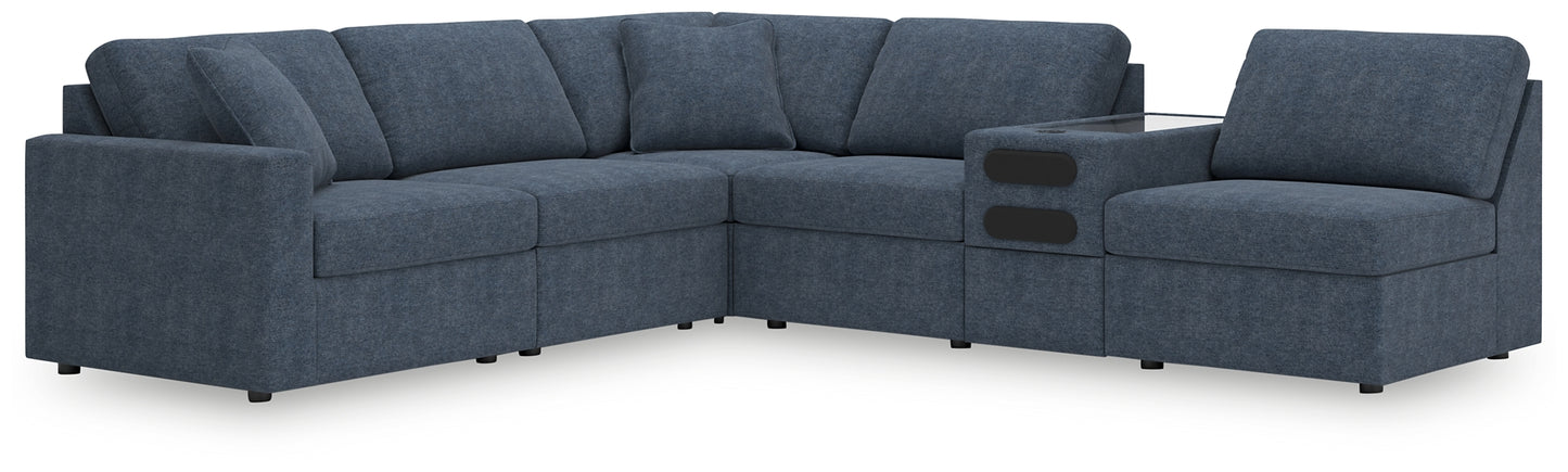 Modmax 6-Piece Sectional with Audio Console