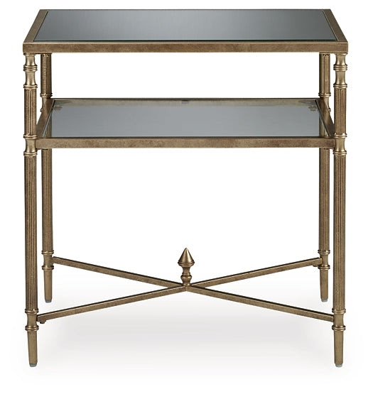 Cloverty Rectangular End Table